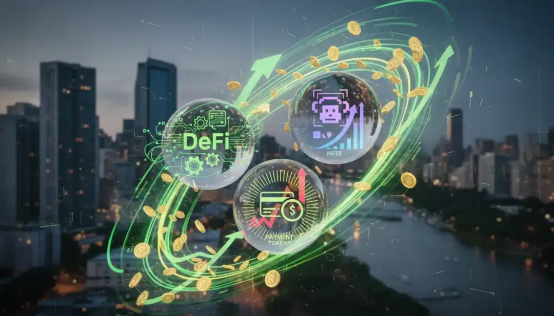 Gráfico das 3 maiores oportunidades de investimento em criptomoedas no Brasil