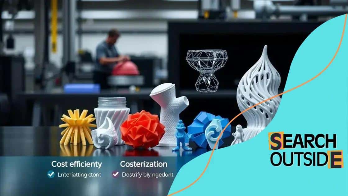 Benefits of 3D printing over traditional methods