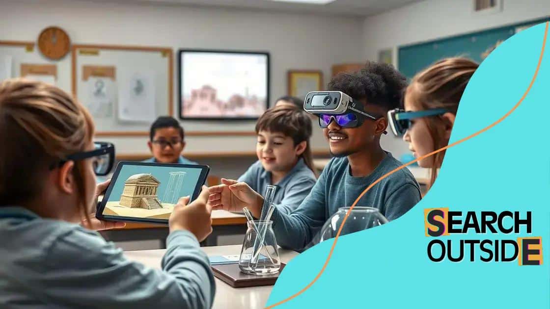 Real-world applications of AR in classrooms
