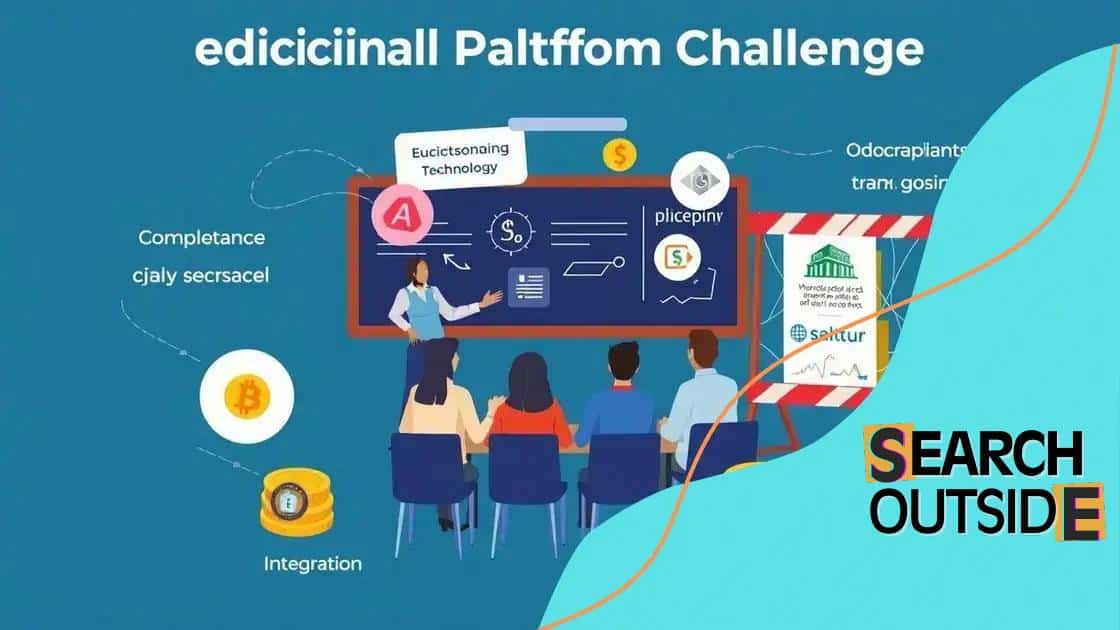 Challenges faced by educational platforms
