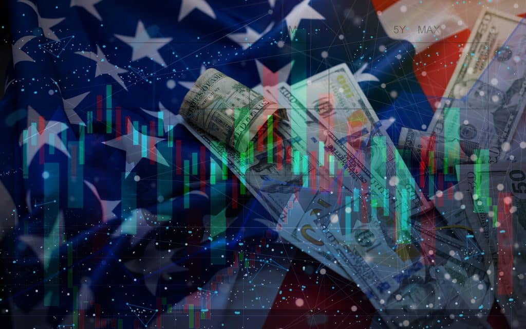 US dollar decline in global markets