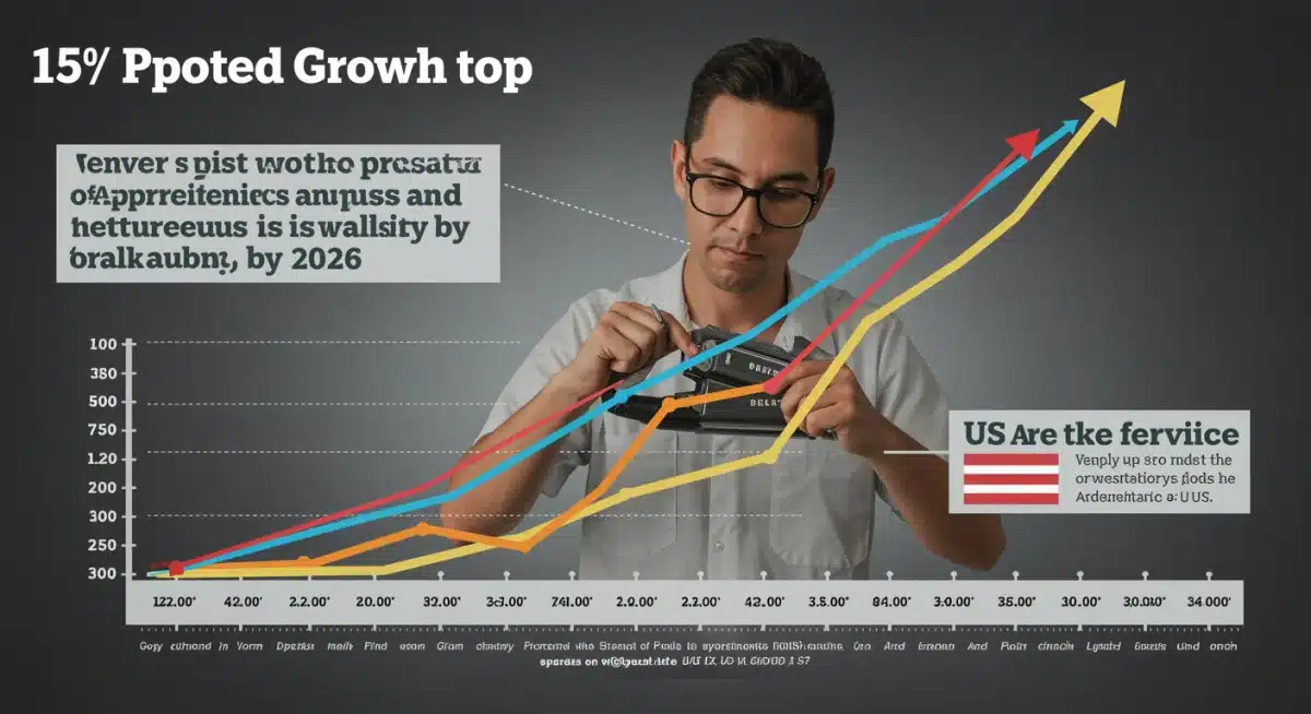 Projected 15% growth in US apprenticeships by 2026.
